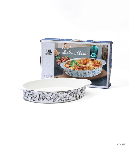 طاجن بورسيلين بيضاوي